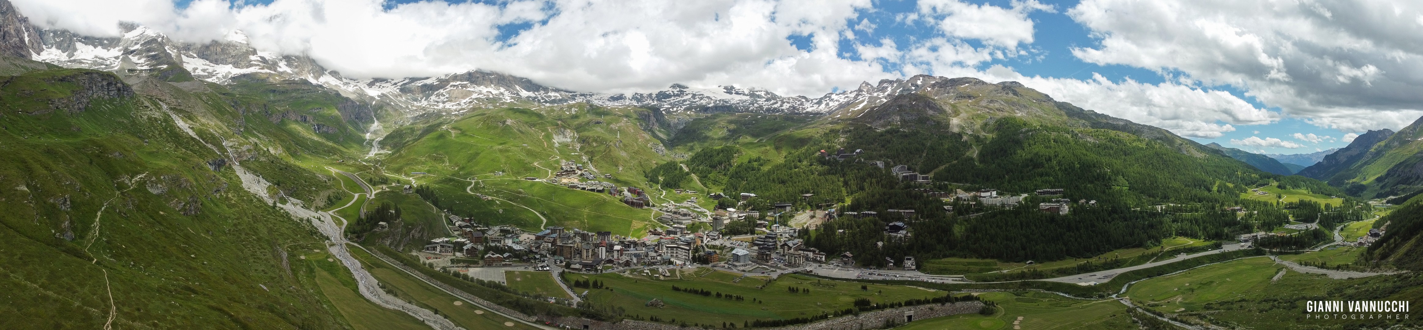 panoramica cervinia estate