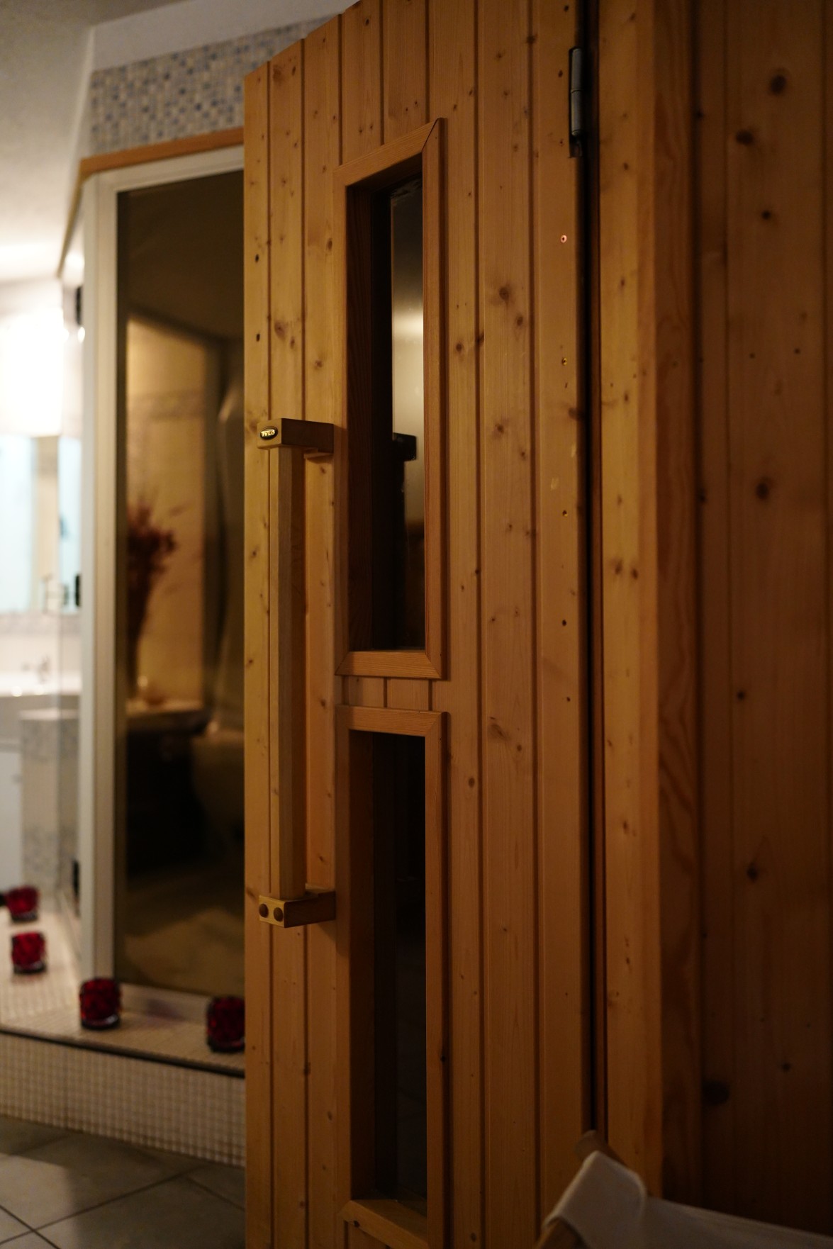 sauna hotel cime bianche dettaglio