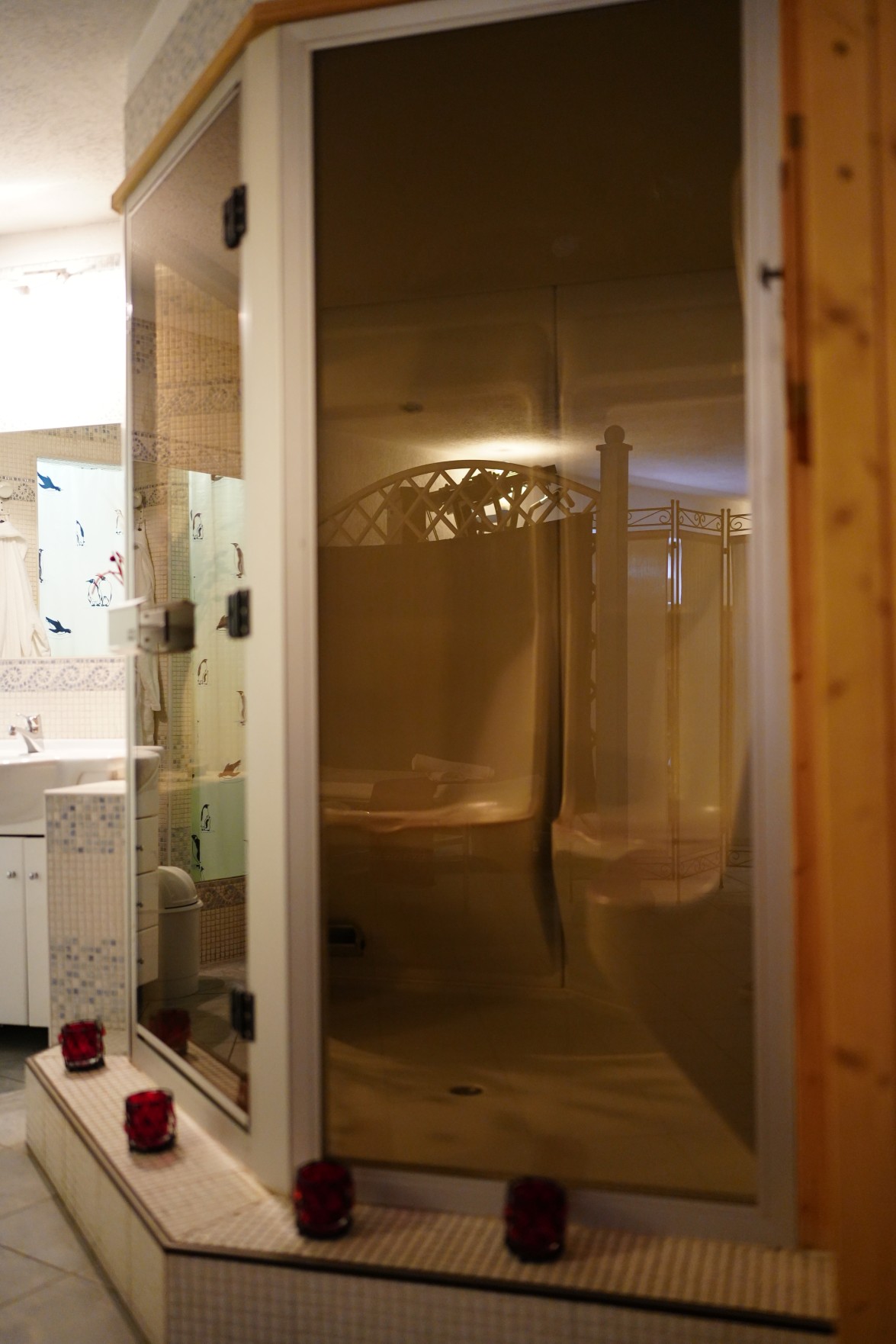 sauna hotel cime bianche dettaglio